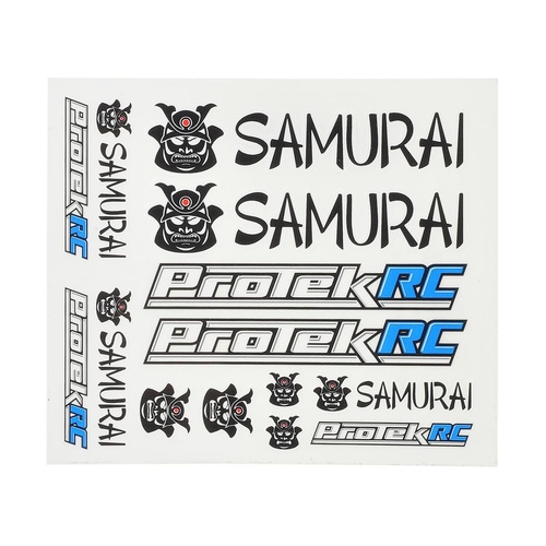 ProTek RC Samurai Sticker Sheet