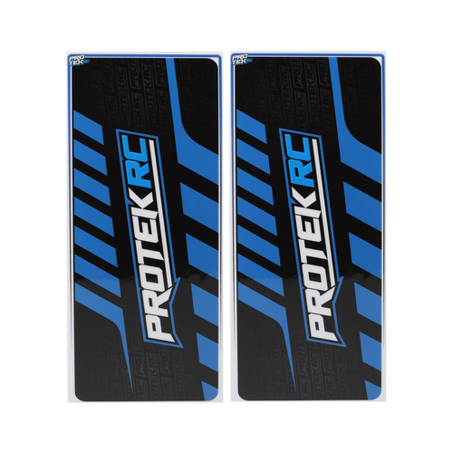 ProTek RC 2024 Universal Chassis Protective Sheet (Blue/Black) (2)