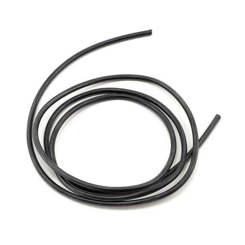 ProTek RC Silicone Hookup Wire (Black) (1 Meter) (16AWG)