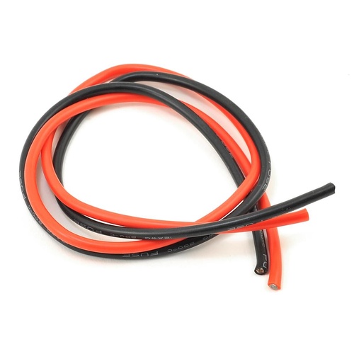 ProTek RC Silicone Hookup Wire (Red & Black) (2' Each) (12AWG)