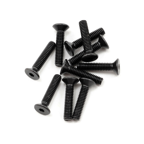 ProTek RC 2.5x12mm "High Strength" Flat Head Screws (10)