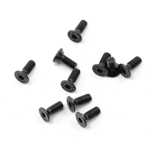 ProTek RC 3x8mm "High Strength" Flat Head Screws (10)