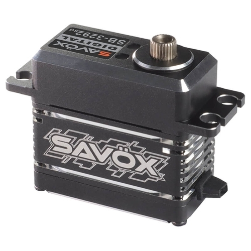 SAVOX Monster Torque Brushless Servo, Black Edition DIGITAL HiVolt (40kg-0,07s/60°) BRUSHLESS