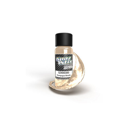 Champagne Metallic Airbrush Ready Paint, 2oz Bottle