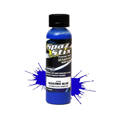 Electric Blue Fluorescent Airbrush Paint 2oz