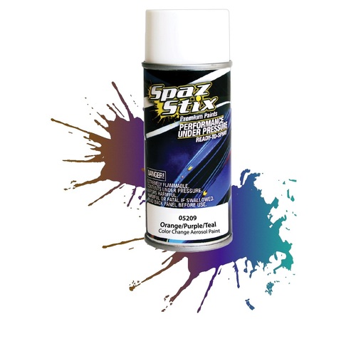 Color Changing Paint Orange / Purple / Teal Aerosol 3.5oz