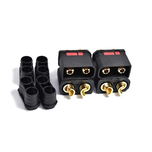 Black QS8 Plug male 4pcs/bag