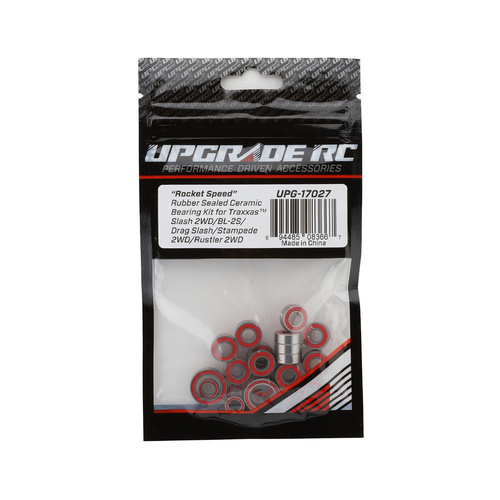 UpGrade RC "Rocket Speed" Rubber Sealed Ceramic Bearing Kit for Traxxas Slash