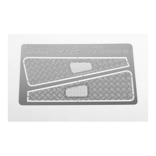 Diamond Plate Fender Covers for Traxxas TRX-4