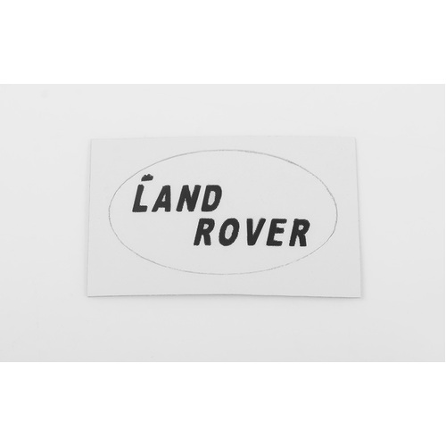 Rear Logo Decal for JS Scale 1/10 Range Rover Classic Body