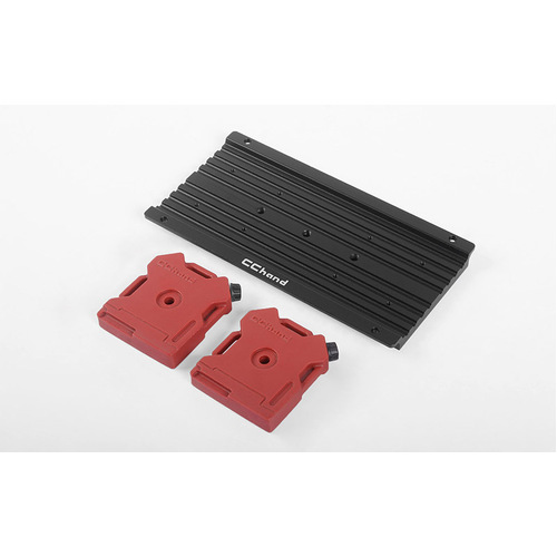 Overland Equipment Panel W/ Portable Fuel Cells for Traxxas TRX-4 Land Rover Defender