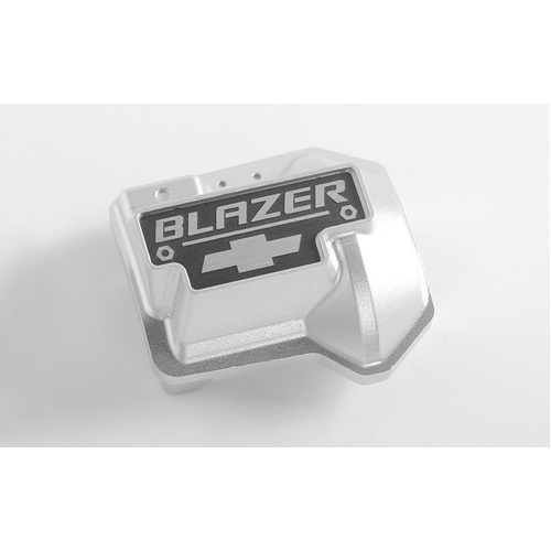 Aluminum Diff Cover for Traxxas TRX-4 Chevy K5 Blazer (Silver)