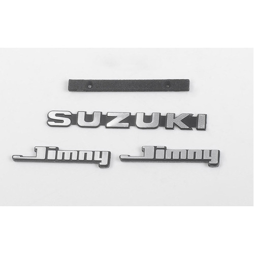 Metal Logo Set for Capo Racing Samurai 1/6 RC Scale Crawler (Style B)