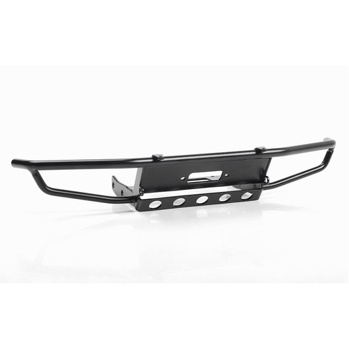 Guardian Steel Front Winch Bumper for Axial 1/10 SCX10 II UMG10 (Black)