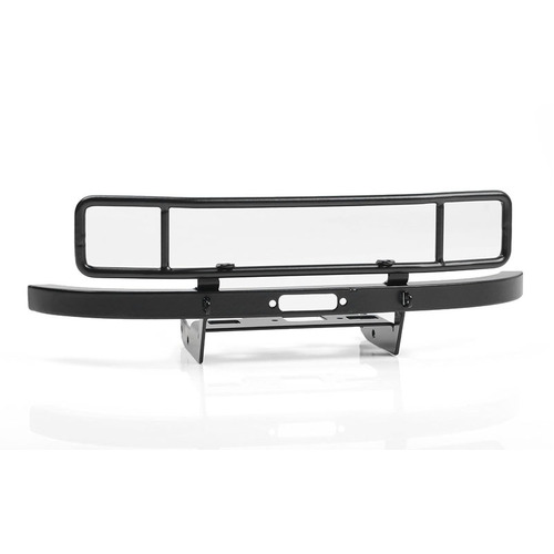 Ranch Steel Front Winch Bumper for Axial 1/10 SCX10 II UMG10 (Black)