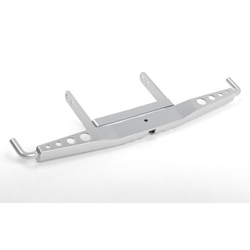 Shirya Steel Rear Bumper for Vanquish VS4-10 Origin Body (Silver)