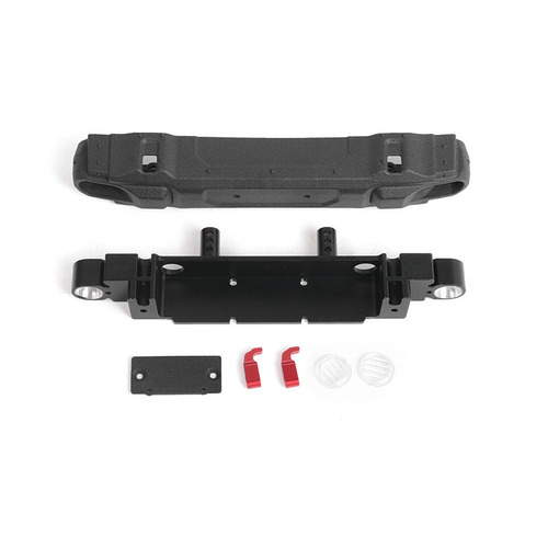 OEM Front Bumper w/ License Plate Holder for Axial 1/10 SCX10 III Jeep (Gladiator/Wrangler)