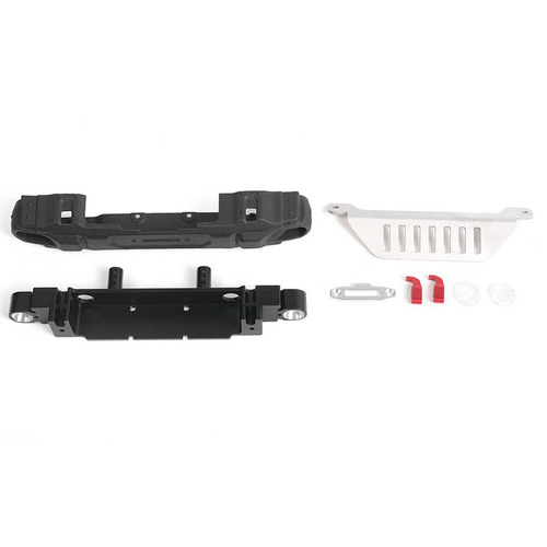 OEM Narrow Front Winch Bumper w/ Steering Guard for Axial 1/10 SCX10 III Jeep (Gladiator/Wrangler)