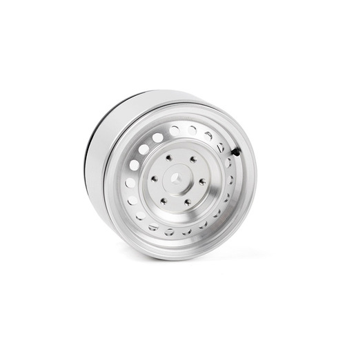 Rad 1.9" Aluminum Internal Beadlock Single Wheel (Silver)