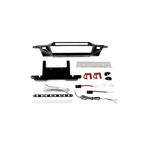 Rook Metal Front Bumper with LED for Traxxas TRX-4 2021 Bronco