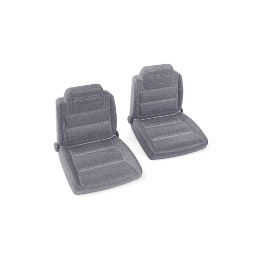 Bucket Seats for Axial SCX10 III Early Ford Bronco (Gray)