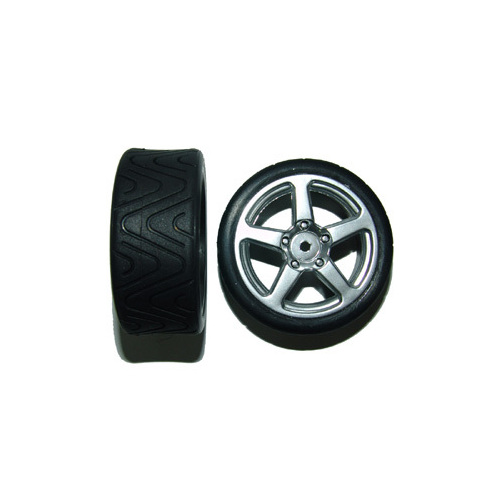 GV VX3692PSGA3 VX RT TYRE (S-N+PVC) &  WHEEL SILVER + FOAM