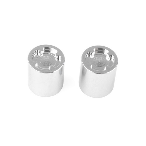 RC4WD 1/10 Scale Rear Hubs (Chrome)