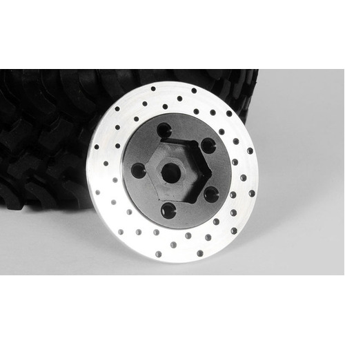 1.9 5 Lug Steel Wheel Hex Hub with Brake Rotor
