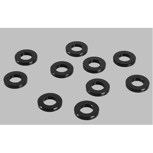 1mm Black Spacer with M3 Hole (10)
