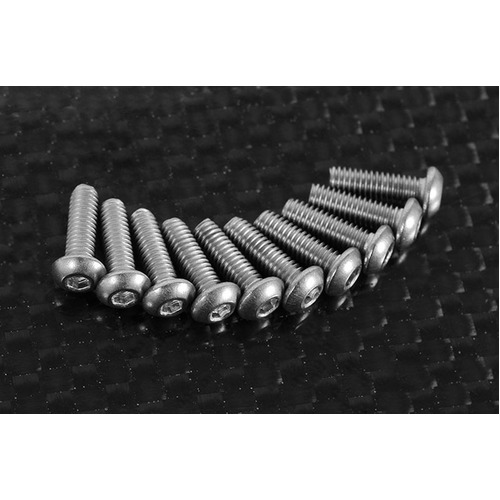 Button Head Cap Screws M2.5 x 8mm (10)