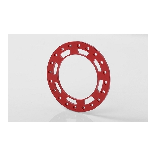 Replacement Beadlock Rings for TRO 1.7" Wheels (Red)