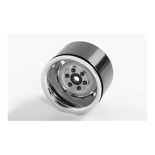 Rally 1.9" Beadlock Wheels (Silver)