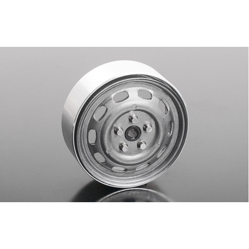 Stamped Steel 1.7" 10-Oval Hole Wheels (Plain)