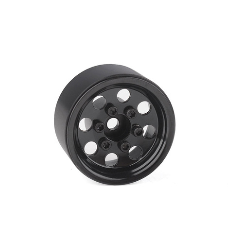 RC4WD Stamped Steel 1.0" Pro8 Beadlock Wheels (Black)